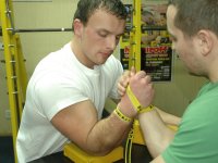 FIGHTING IN STRAPS # Armwrestling # Armpower.net