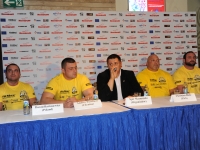 Press conference before the Nemiroff World Cup # Armwrestling # Armpower.net