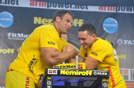 Andrey Puszkar Beside the Podium of OPEN!!! # Armwrestling # Armpower.net