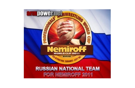 Russian Team for Nemiroff 2011 # Armwrestling # Armpower.net