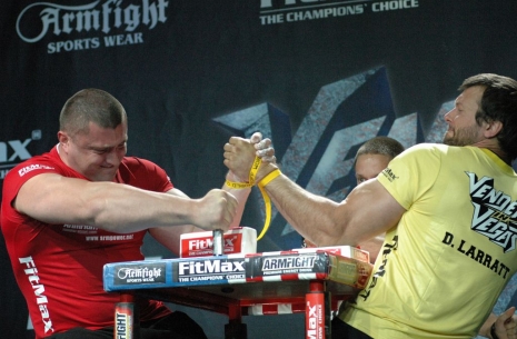 Armfight #42 - Devon Larratt vs Andrey Pushkar (video) # Armwrestling # Armpower.net