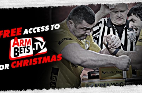 Christmas ArmBets.tv Discount! # Armwrestling # Armpower.net