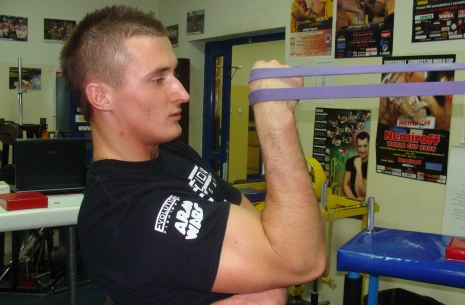 Dariusz Muszczak – preparing for a competition # Armwrestling # Armpower.net