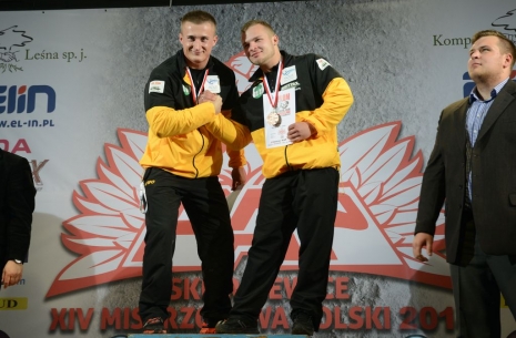Mistrzostwa Polski 2014 - wręczenie medali - LEWA RĘKA [ZDJĘCIA] # Siłowanie na ręce # Armwrestling # Armpower.net