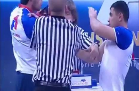 Akperov – Atayev fight story continued # Armwrestling # Armpower.net