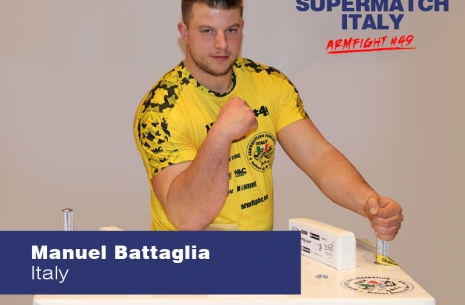 Manuel Battaglia: “I hope for a revenge” # Armwrestling # Armpower.net