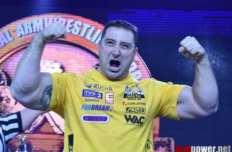 Krasimir Kostadinov: «105 kg is my category!» # Armwrestling # Armpower.net