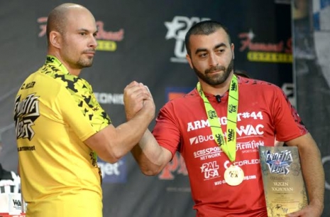 Vazgen Soghoyan – the tables have turned # Armwrestling # Armpower.net