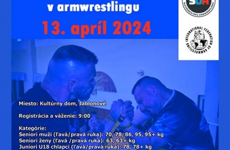 4th Slovak Armwrestling Championship, Slowenia, Jablonové, 13/04/2024 # Armwrestling # Armpower.net