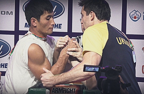 The third stage of the Top 8. Evgeny Prudnik - Kydyrgali Ongarbayev # Armwrestling # Armpower.net