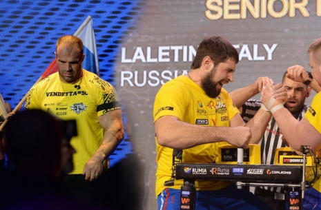 Vitaly Laletin will replace Denis Tsyplenkov in the Top-8 # Armwrestling # Armpower.net