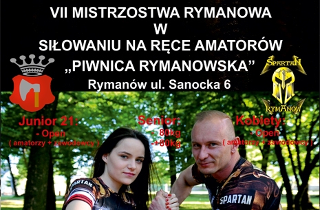 VII Mistrzostwa Rymanowa Amatorów w Armwrestlingu # Armwrestling # Armpower.net