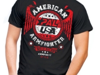 Original AMERICAN ARMFIGHTER T-shirt # Armwrestling # Armpower.net