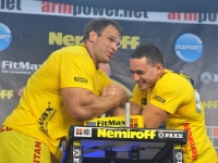 Andrey Puszkar Beside the Podium of OPEN!!! # Armwrestling # Armpower.net
