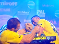 The first Day of the Nemiroff World Cup to Rustam Babayev’s dictation! # Armwrestling # Armpower.net