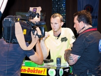 Matthias Schlitte in German Television on Tuesday # Armwrestling # Armpower.net