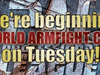 ARMFIGHT #41 We’re beginning on Tuesday! # Armwrestling # Armpower.net