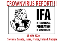 IFA ARMWRESTLING REPORT - 13 MAY 2020 # Armwrestling # Armpower.net