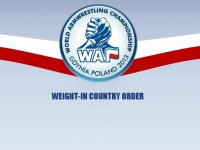 Worlds 2013 - weight-in order # Armwrestling # Armpower.net