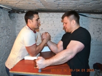 Training contest: Mroczkowski and Rishko - 3rd place # Armwrestling # Armpower.net