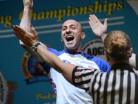 EuroArm 2014 - Oleg Zhoh vs Farid Usmanli - video # Armwrestling # Armpower.net
