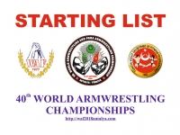 World Armwrestling Championship (WAF) # Armwrestling # Armpower.net