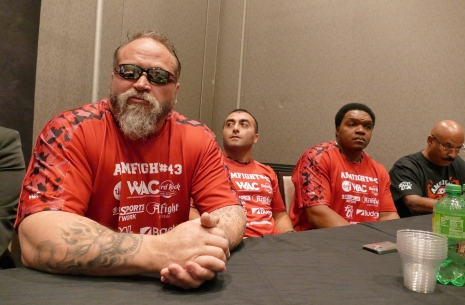 Armfight #43 - press conference photos # Armwrestling # Armpower.net