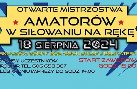 OTWARTE MISTRZOSTWA AMATORÓW W SIŁOWANIU NA RĘKĘ # Armwrestling # Armpower.net