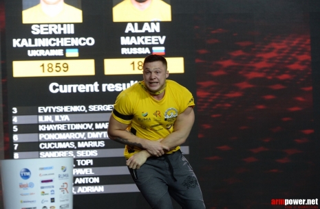 Sergey Kalinichenko will have surgical sutures removed on Wednesday. # Armwrestling # Armpower.net