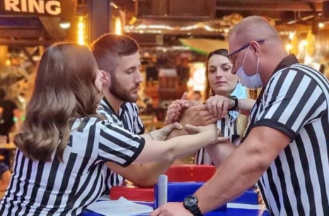 Referees ready! # Armwrestling # Armpower.net
